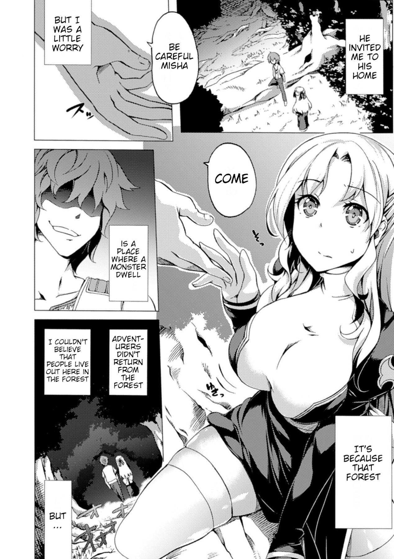 Hentai Manga Comic-A Saint Is Subdued In The Forest-Read-4